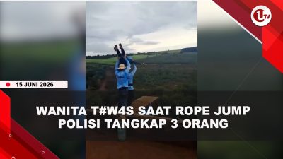 [VIDEO] Wanita 21 Tahun T#w4s Saat Lompat Dari Ketinggian 40 Meter Tanpa Tali Pengaman | U-NEWS
