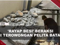 [VIDEO] ‘Rayap Besi’ Merajalela, BP Batam Minta Aparat Usut Pelaku | U-NEWS