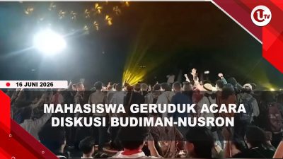 [VIDEO] Ricuh, Ratusan Mahasiswa Geruduk Acara Diskusi Budiman-Nusron di UGM | U-NEWS
