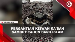 [VIDEO] Momen Kiswah Ka’bah Diganti Saat 1 Muharram 1448 Hijriah | U-NEWS