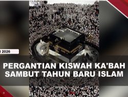 [VIDEO] Momen Kiswah Ka’bah Diganti Saat 1 Muharram 1448 Hijriah | U-NEWS