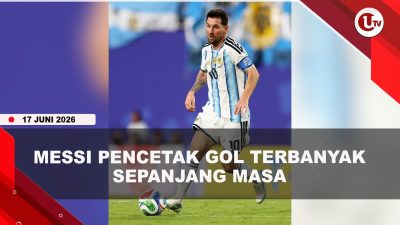 [VIDEO] Koleksi 16 Gol, Messi Pencetak Gol Terbanyak Sepanjang Piala Dunia | U-NEWS