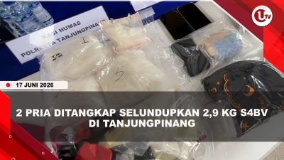 [VIDEO] Bawa 2,9 Kg S4bv Dari Malaysia, 2 Pengedar Jaringan Internasional Ditangkap Polisi | U-NEWS