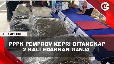 [VIDEO] Seorang PPPK Pemprov Kepri Ditangkap, Miliki G4nj4 Siap Edar 50,82 Gram | U-NEWS