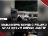 [VIDEO] UNNES Mencekam, Massa Kepung Pelaku Chat M#svm Terhadap Wanita Driver Jastip | U-NEWS