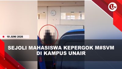 [VIDEO] Heboh Video Sejoli Mahasiswa Kepergok M#svm di Kelas Kampus Unair | U-NEWS