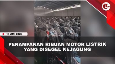 [VIDEO] Kejagung Segel Gudang Ribuan Motor Listrik Kasus MBG, 1 Unit Seharga Rp42 Juta | U-NEWS