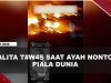 [VIDEO] Ayah Nobar Piala Dunia, Balita 4 Tahun T#w4s Terjebak K#bakaran di Rumah | U-NEWS