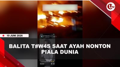 [VIDEO] Ayah Nobar Piala Dunia, Balita 4 Tahun T#w4s Terjebak K#bakaran di Rumah | U-NEWS