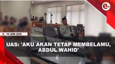 [VIDEO] Jadi Saksi Abdul Wahid, UAS Bongkar Ada Istilah Gubernur 1-2 di Riau | U-NEWS