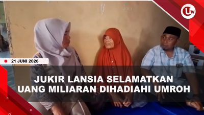 [VIDEO] Sempat Diberi Rp100 Ribu Usai Selamatkan Rp3,6 Miliar, Jukir Lansia Dihadiahi Umroh | U-NEWS