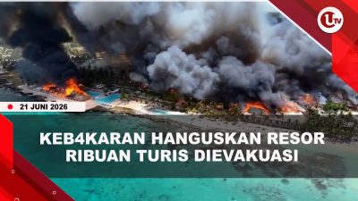 [VIDEO] Keb4karan Mengerikan Hanguskan Resor Mewah di Dominika | U-NEWS