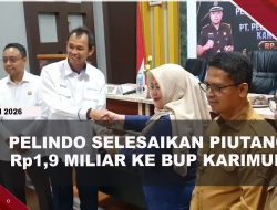 [VIDEO] Piutang 12 Tahun Selesai, Pelindo Serahkan Rp1,9 Miliar Ke BUP Karimun | U-NEWS