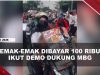 [VIDEO] Demo Dukung MBG, Emak-Emak Ngaku Dibayar Rp100 Ribu Dan Wajan | U-NEWS