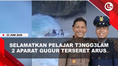 [VIDEO] 2 Aparat Gugur Saat Selamatkan Pelajar Tenggelam di Pantai Maluku | U-NEWS