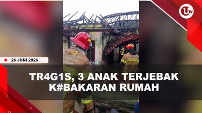 [VIDEO] Dikunci Orang Tua Dari Luar, 3 Anak Terjebak K#bakaran di Rumah | U-NEWS