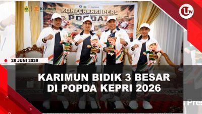 [VIDEO] Jadi Tuan Rumah Popda Kepri X 2026, Karimun Targetkan Tiga Besar | U-NEWS
