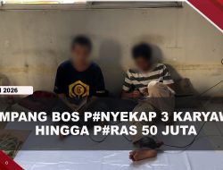 [VIDEO] 3 Karyawan Toko Dis#kap Dan Diborgol Bos Gegera Cvri Barang Senilai 50 Ribu | U-NEWS