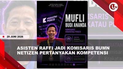 [VIDEO] Mufli Asisten Raffi Ahmad Jadi Komisaris Perusahaan Baja Terbesar Indonesia | U-NEWS