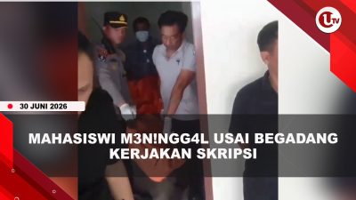[VIDEO] Kelelahan Kerjakan Skripsi, Mahasiswi Ditemukan Meninggal di Kamar Kos | U-NEWS