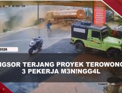 [VIDEO] Longsor Terjang Proyek Terowongan Di India, Pekerja Berlarian Selamatkan Diri