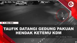 [VIDEO] Taufik Hidayat Terekam CCTV Cari Dedi Mulyadi Sebelum Diciduk Polisi | U-NEWS