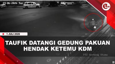 [VIDEO] Taufik Hidayat Terekam CCTV Cari Dedi Mulyadi Sebelum Diciduk Polisi | U-NEWS
