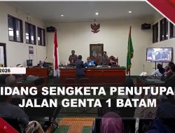 [VIDEO] Warga Genta 1 Hadirkan 2 Saksi Gugat Dishub Dan Bina Marga Batam | U-NEWS