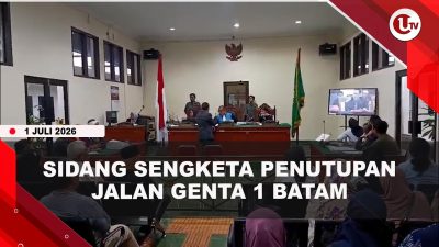 [VIDEO] Warga Genta 1 Hadirkan 2 Saksi Gugat Dishub Dan Bina Marga Batam | U-NEWS