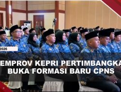 [VIDEO] Tingkatkan Pelayanan Publik, Pemprov Kepri Pertimbangkan Buka Formasi Baru CPNS | U-NEWS