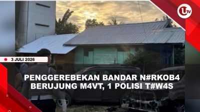 [VIDEO] Kronologi 1 Polisi T#w4s Saat Penangkapan Bandar N#rkob4 di Katingan | U-NEWS