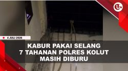 [VIDEO] 11 Tahanan Polres Kolut Kabur Gunakan Selang, 4 Orang Kembali Ditangkap | U-NEWS