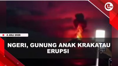 [VIDEO] Gunung Anak Krakatau Berstatus Siaga, Kapal Dilarang Mendekat Radius 5 KM | U-NEWS