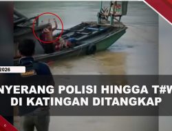 [VIDEO] Penyerang Polisi Hingga T#w4s Ditangkap Saat Sembunyi di Kapal Penyedot Emas | U-NEWS