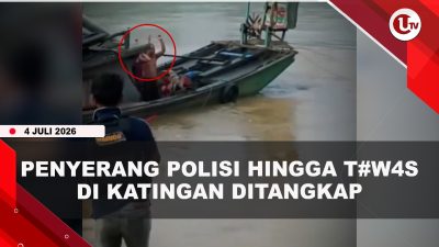 [VIDEO] Penyerang Polisi Hingga T#w4s Ditangkap Saat Sembunyi di Kapal Penyedot Emas | U-NEWS