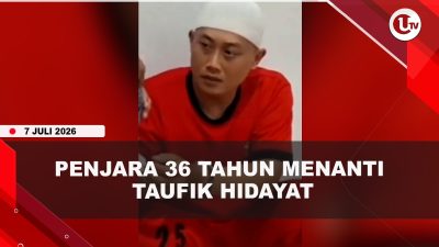[VIDEO] Taufik Hidayat Dijerat 3 Pasal Berlapis Terancam 36 Tahun Penjara | U-NEWS