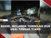 [VIDEO] Mobil Sport Mclaren Milik Youtuber Terbelah Dua Usai T#brak Tiang Listrik | U-NEWS