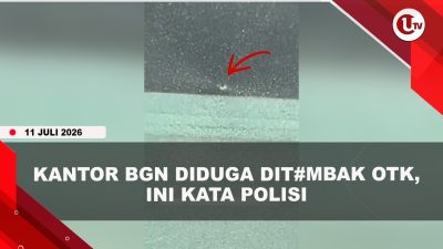 [VIDEO] Kaca Kantor BGN Pecah Diduga Dit#mb4k, Polisi Sebut Karena Cuaca Panas | U-NEWS