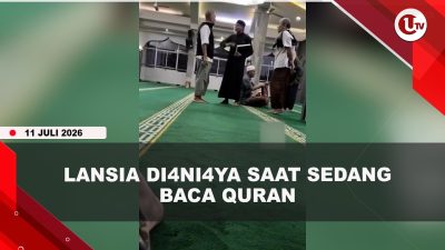 [VIDEO] Miris, Lansia Di4niay4 Saat Sedang Baca Quran di Masjid | U-NEWS