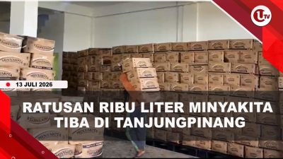 [VIDEO] Cegah Kelangkaan, 249 Ribu Liter Minyakita Tiba di Tanjungpinang | U-NEWS