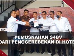 [VIDEO] Polres Karimun Musnahkan 747,26 Gram S4bv Dari Penggerebekan di Hotel | U-NEWS