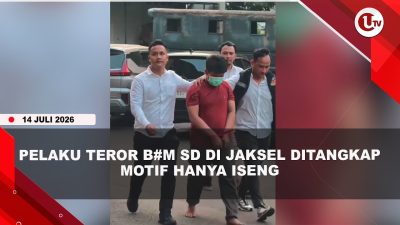 [VIDEO] Detik-Detik Penangkapan Pelaku Teror B#m Saat MPLS SD di Jaksel | U-NEWS