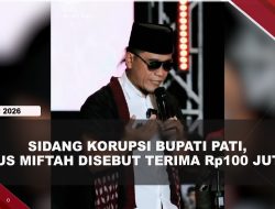 [VIDEO] Nama Gus Miftah Muncul di Sidang Korupsi Bupati Sudewo, Diduga Terima Rp100 Juta | U-NEWS