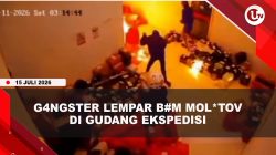 [VIDEO] Aksi Brvt4l G4ngster, Lempar B#m Molotov Lalu Jarah Paket Pelanggan | U-NEWS