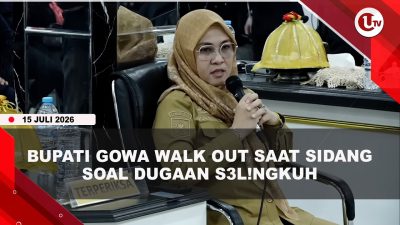 [VIDEO] Diminta Klarifikasi Soal Dugaan Selingkuh Hingga Korupsi, Bupati Gowa Malah Walk Out | U-NEWS