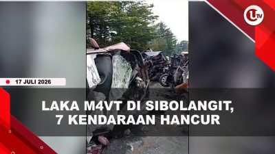 [VIDEO] K#celakaan Beruntun di Sibolangit, 1 Orang T#w4s 7 Kendaraan Hancur | U-NEWS