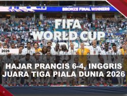[VIDEO] Inggris Bantai Prancis 6-4, Saka Menggila Cetak Hattrick Hingga Pemain Terbaik | U-NEWS