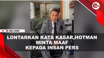 [VIDEO] Ucapannya Dinilai Rendahkan Wartawan, Hotman Minta Maaf Kepada Insan Pers | U-NEWS