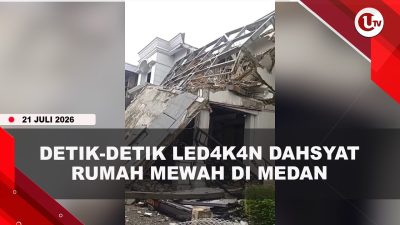 [VIDEO] L#dakan Dahsyat di Rumah Mewah Grand Polonia Medan, 1 Wanita Ditemukan M#ninggal | U-NEWS
