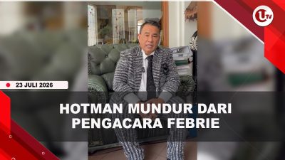 [VIDEO] Hotman Mundur Dari Pengacara Febrie, Alasan Berobat Syaraf Kejepit Ke Singapura | U-NEWS